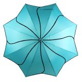 Everyday Swirl Stick Umbrella Teal