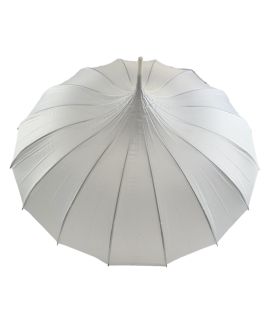 Boutique Classic Pagoda Umbrella in White