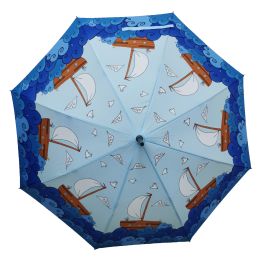 Laura Wall Boats Design Folding Umbrella