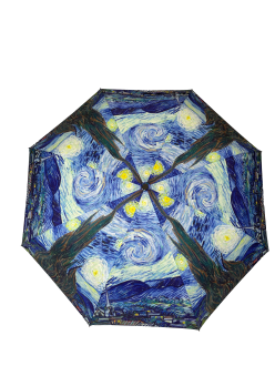 StormKing Art Van Gogh Starry Night Folding Umbrella