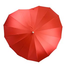 Boutique Heart Umbrella Red STICK