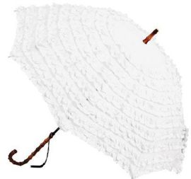 Boutique Fifi Stick Umbrella White